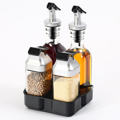 Rotating Kitchen Spice Jars